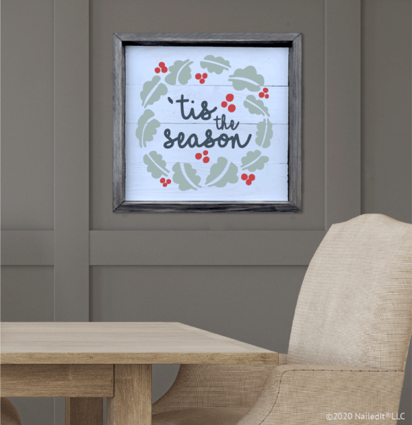 1009 Tis the Season Wreath