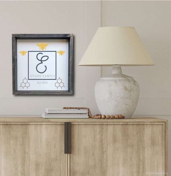 2011 Bee Family Name Initial
