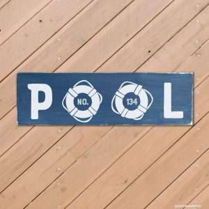 3028 Pool with Number