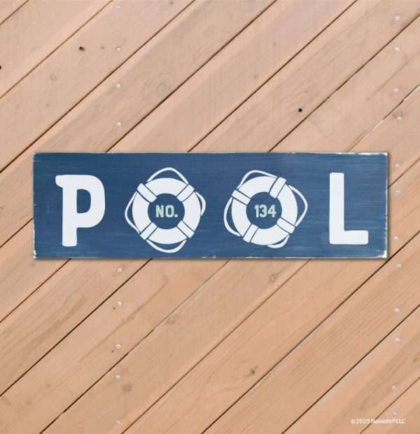 3028 Pool with Number