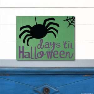 4000 Youth Halloween Countdown Chalkboard