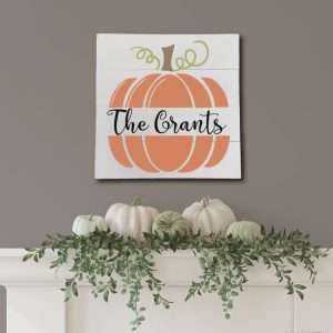 4010 Personalized Split Pumpkin