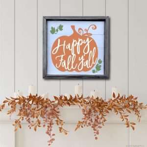4014 Happy Fall Y'all Pumpkin