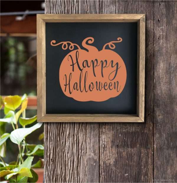 4015 Happy Halloween Pumpkin