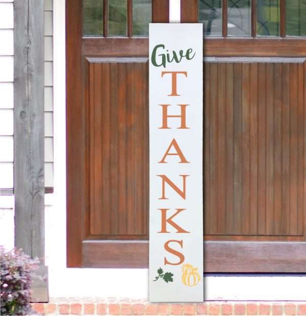 4024 Porch Give Thanks Porch Plank