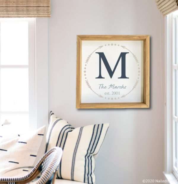 5010 Arrow Circle Name and Initial