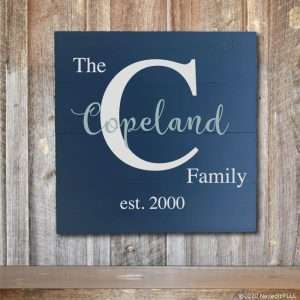 5048 The Family Name and Initial