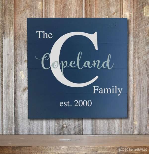 5048 The Family Name and Initial
