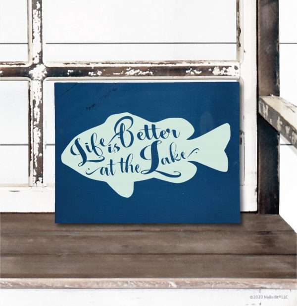 5060 Life is Better at the Lake Fish