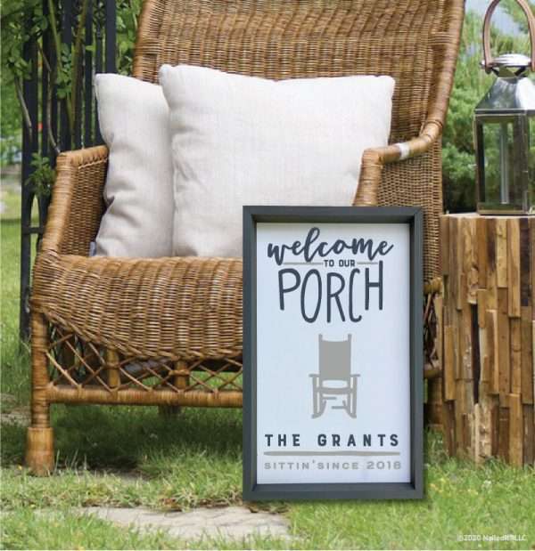 5079 Welcome to our Porch Rocking Chair