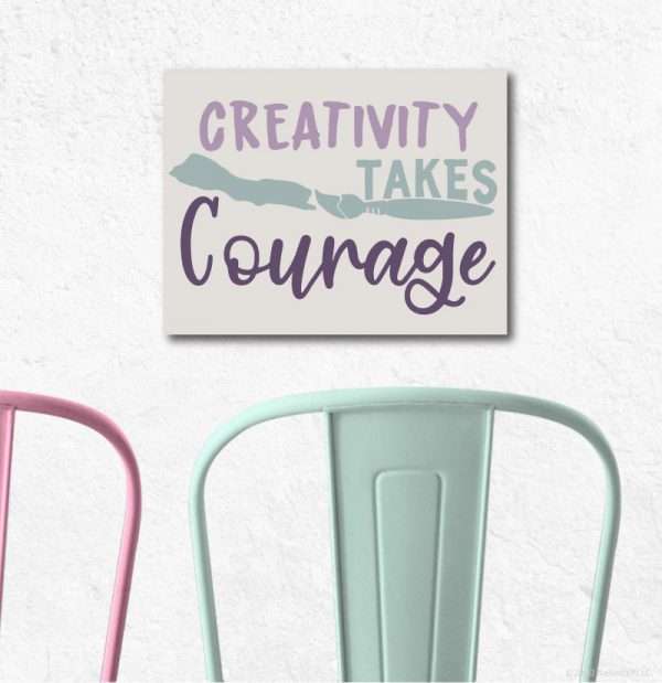 6008 Creativity Takes Courage