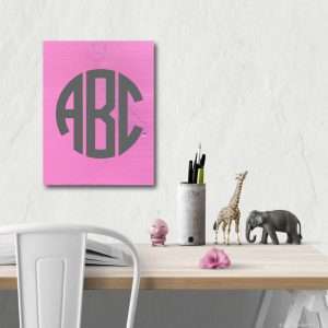 6033 Circle Monogram