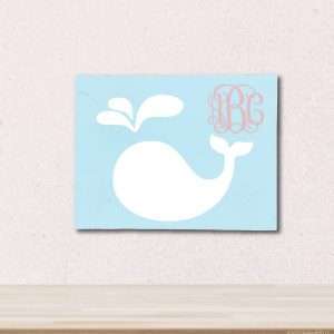 6035 Whale Splash Interlocking Monogram