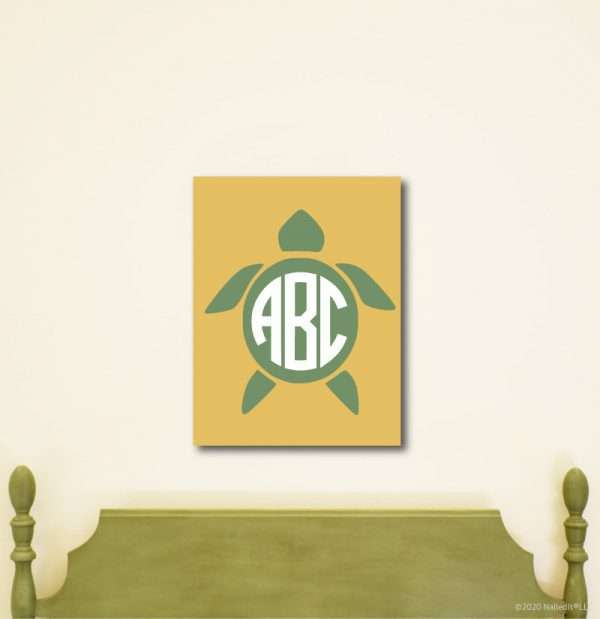 6037 Turtle Monogram