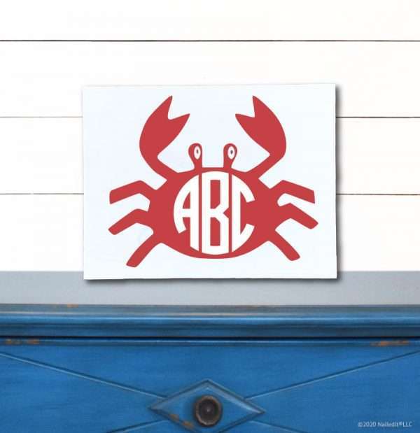 6040 Crab Monogram
