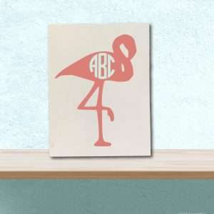 6044 Flamingo Monogram