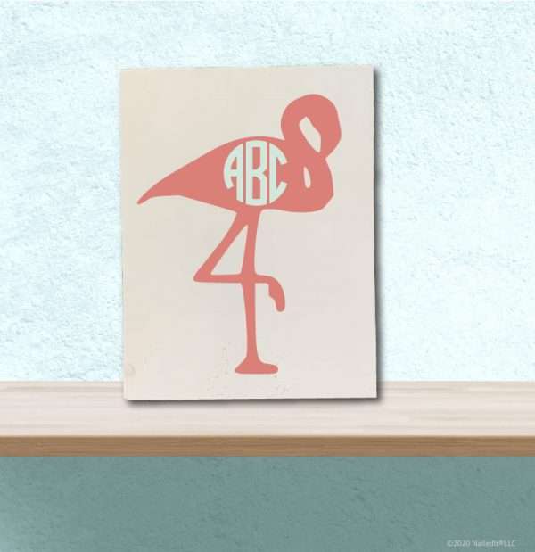 6044 Flamingo Monogram