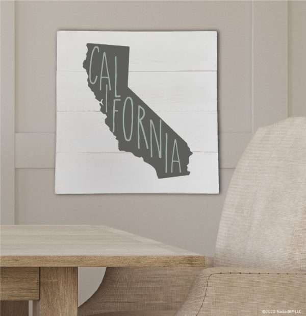 8041 California State w/ Words