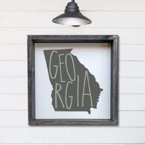 8091 Georgia State w/ Words