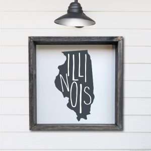 8121 Illinois State w/ Words