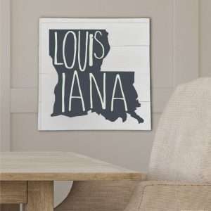 8171 Louisiana State w/ Words