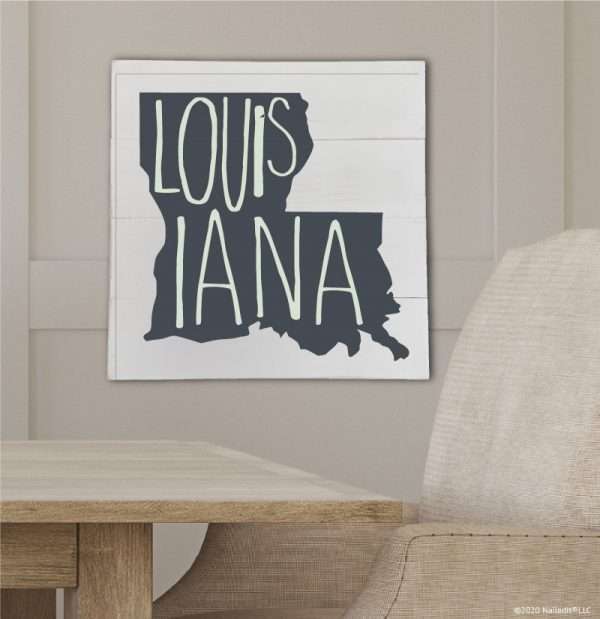 8171 Louisiana State w/ Words