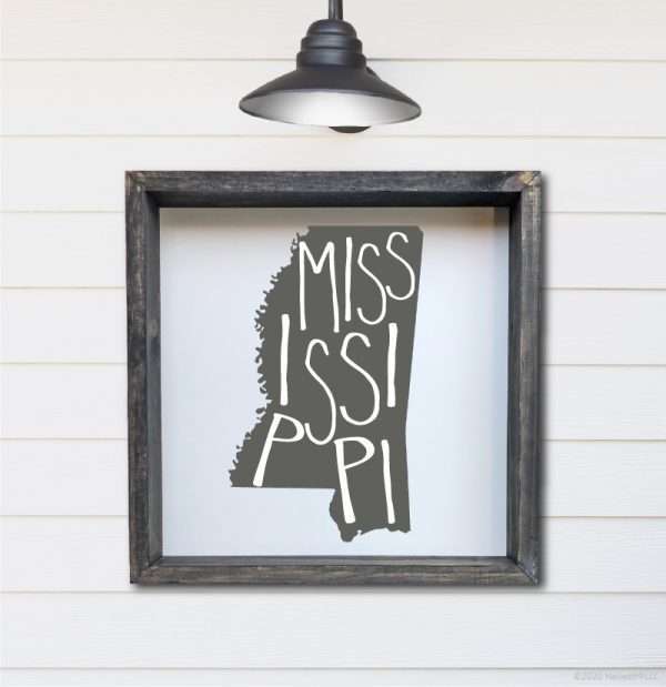 8231 Mississippi State w/ Words