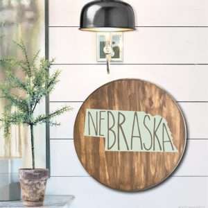 8261 Nebraska State w/ Words
