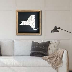 8311 New York State w/ Words