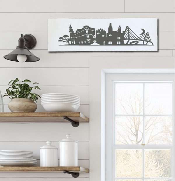 8398 Charleston Skyline Plank