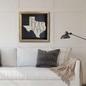 8421 Texas State w/ Words