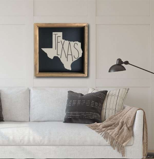 8421 Texas State w/ Words