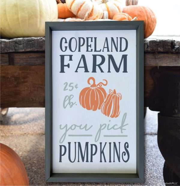 4033 Name You Pick Pumpkins