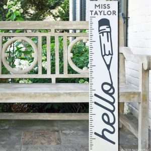 5134 Teacher Hello Porch Plank
