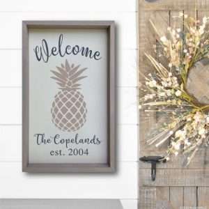 5152 Welcome Personalized Pineapple