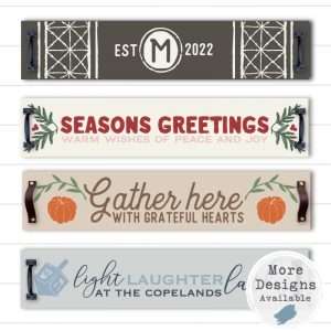 SP118 48" Personalized Buffet Board