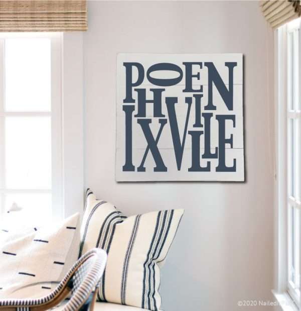 LC1801 Phoenixville Funky Letters