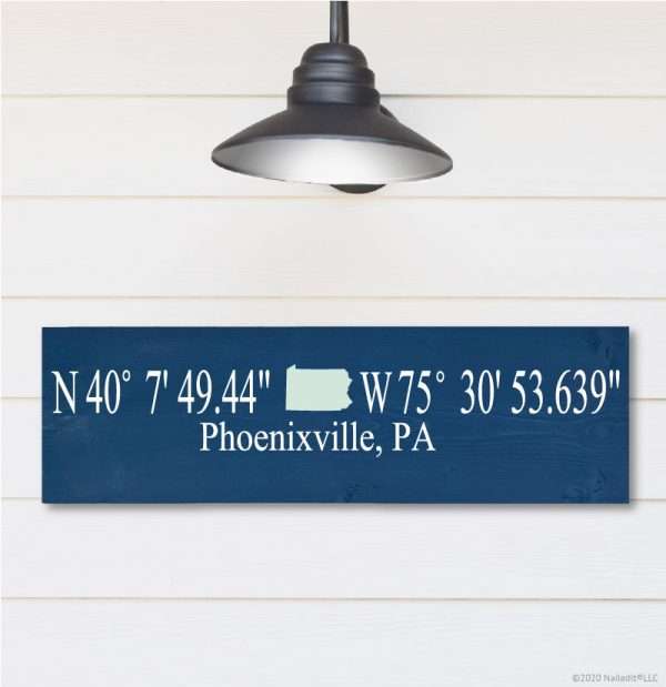LC1804 Phoenixville Coordidates