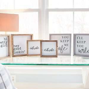 SP140 9"x9" Set of Two Signs