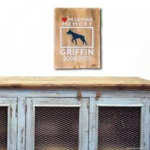 5187 Pet In Loving Memory Dog