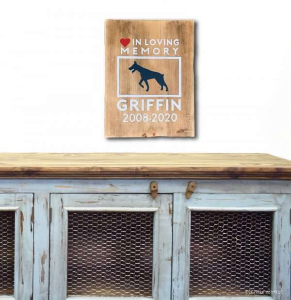 5187 Pet In Loving Memory Dog