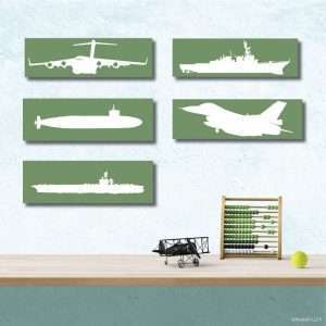 TM123 Air & Sea Image 18" Plank