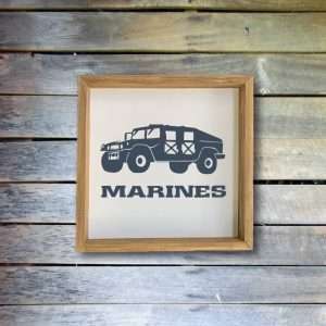5225 Marines with Humvee