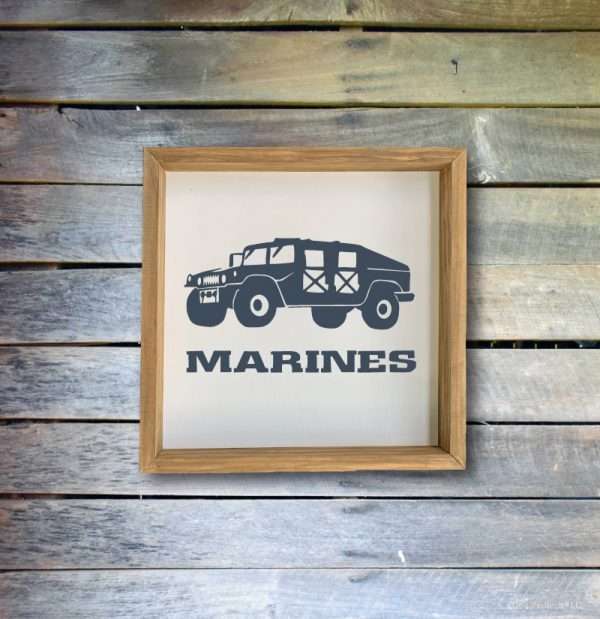 5225 Marines with Humvee