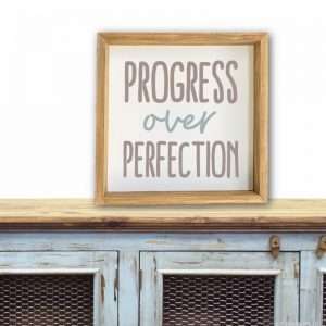 5229 Progress Over Perfection