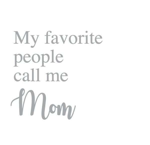 TM121 My Favorite People Call Me Mom 9"x12" - Image 2