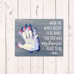 TM120 Together Was My Favorite Place 9"x12"