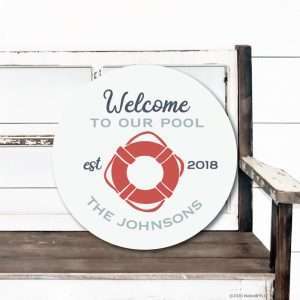 3072 Welcome to the Pool Life Ring