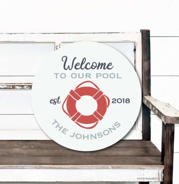 3072 Welcome to the Pool Life Ring