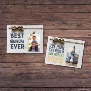 TM128 Father's Day Photo Holder 9"x12"